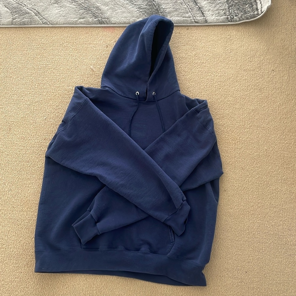 Navy blue hoodie